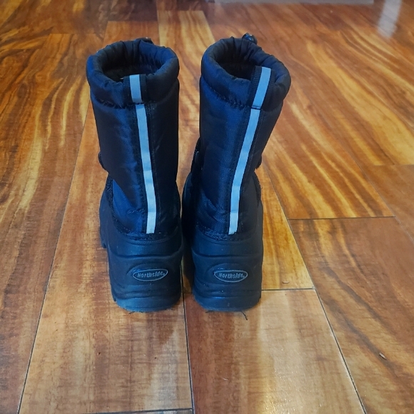 Northside Thinsulate 12T winter boots unisex boys girls gender neutral black - Picture 10 of 10